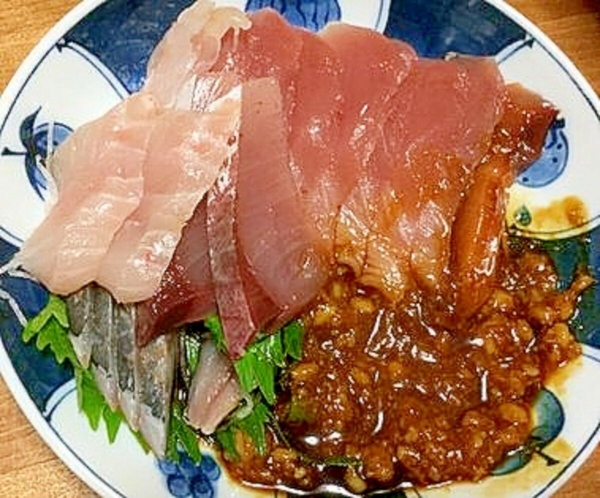 味噌ニンニク醤油でお刺身 レシピ 作り方 By ぴさきのマリちゃん 楽天レシピ 味噌ニンニク醤油でお刺身 レシピ 作り方 By ぴさきのマリちゃん 楽天レシピ